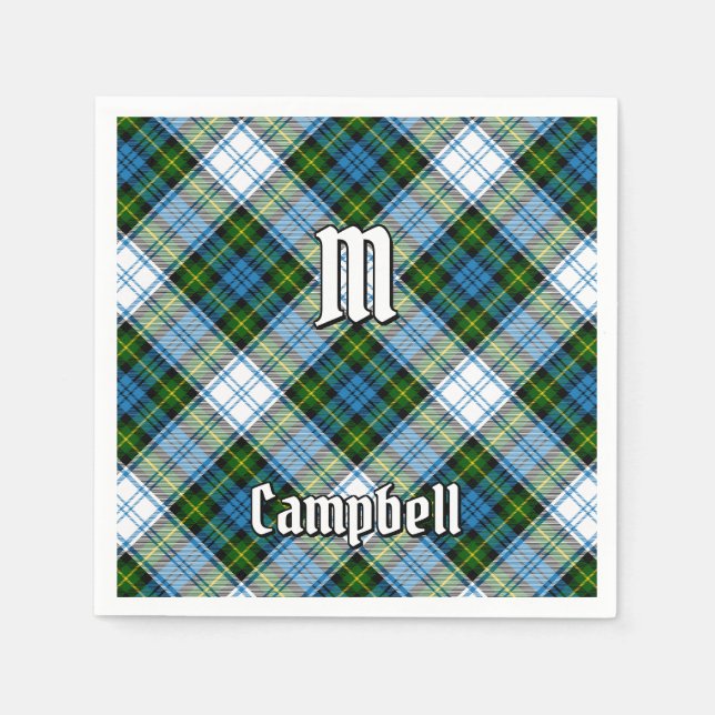 Guardanapo De Papel Campbell Dress Tartan (Frente)