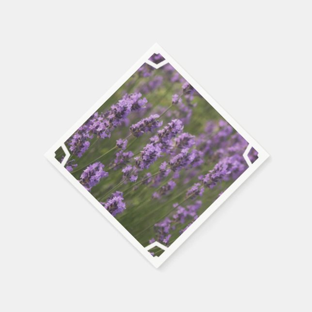 Guardanapo De Papel Campo de Lavanda (Canto)