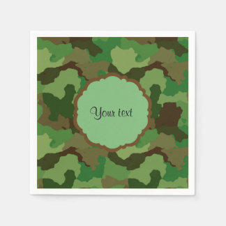 Guardanapo De Papel Camuflagem