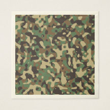 Camuflagem Verde Marrom Woodland. Camo