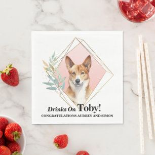 Guardanapo De Papel Canaan Dog Wedkins Com Foto