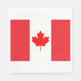 Guardanapo De Papel Canadá Flag Napkin