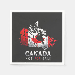 Guardanapo De Papel Canadá não é para vender a Engraçado Trump America