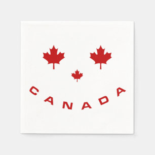 Guardanapo De Papel Canada Smile Napkins
