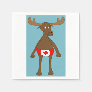 Guardanapo De Papel Canadiano, Eh? Moose