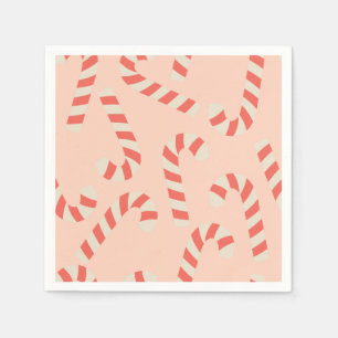 Guardanapo De Papel Canas de Natal Rosa-Pinho