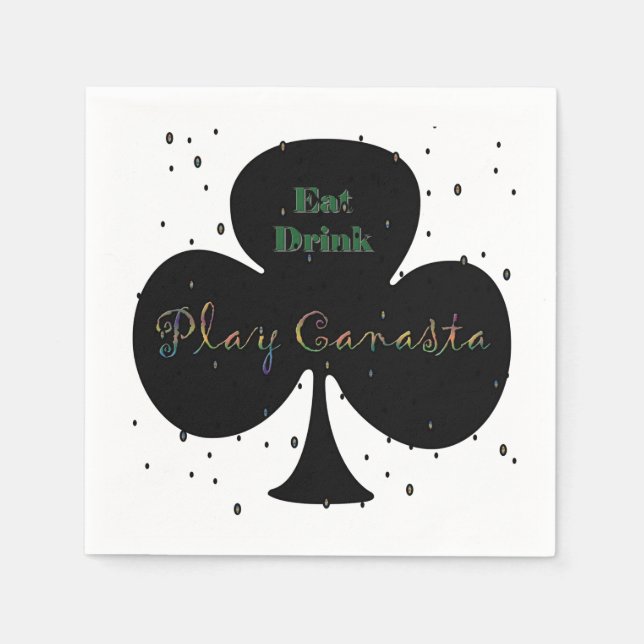 Guardanapo De Papel Canasta Napkins (Frente)