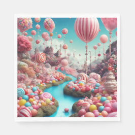 Guardanapo De Papel Candy Balloons