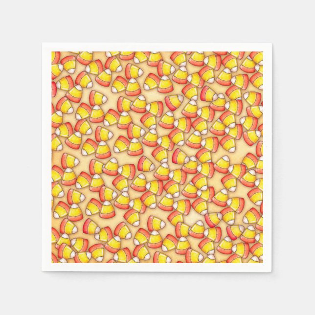Guardanapo De Papel Candy Corn (Frente)