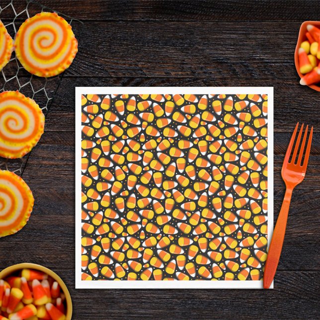 Guardanapo De Papel Candy Corn Halloween (Criador carregado)