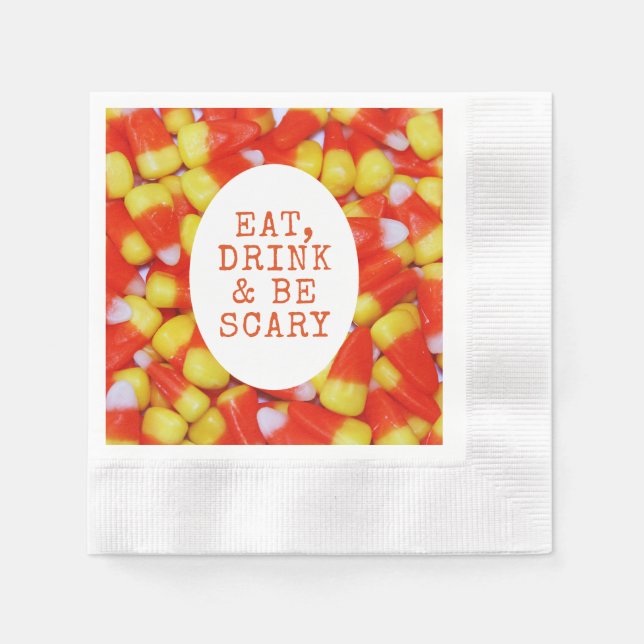 Guardanapo De Papel Candy Corn Napkins (Frente)