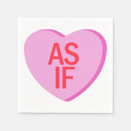 Guardanapo De Papel Candy Heart - AS IF