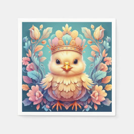 Guardanapo De Papel Caneca de café com PINTINHO REGAL.