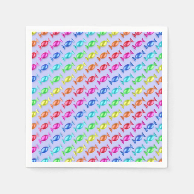 Guardanapo De Papel Canetas embebidas com cores diferentes (Frente)
