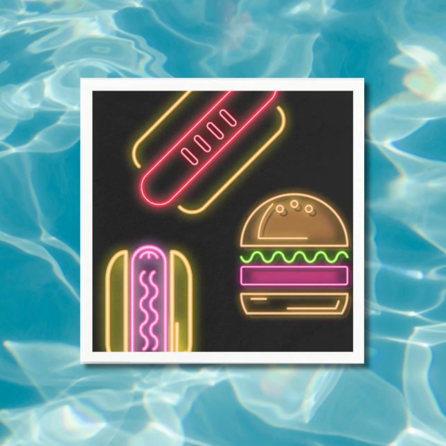 Guardanapo De Papel Caninos e Hambúrger de Comida Rápida (Criador carregado)