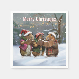 Guardanapo De Papel Cantores de Guiné Pig Carol