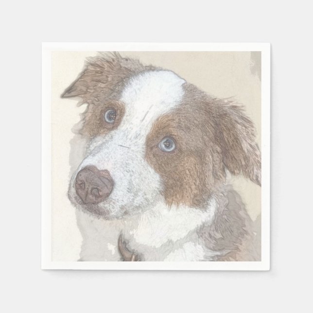 Guardanapo De Papel Cão, Descanso, Pet (Frente)