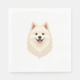 Guardanapo De Papel Cão esquimó americano