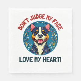 Guardanapo De Papel Cão Pitbull