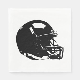 Guardanapo De Papel Capacete de futebol de pop Art