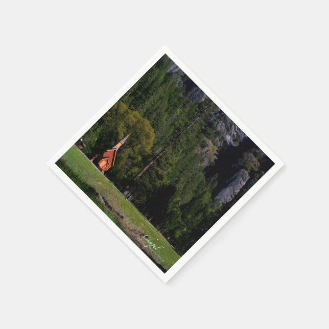 Guardanapo De Papel Capela em Yosemite (Canto)