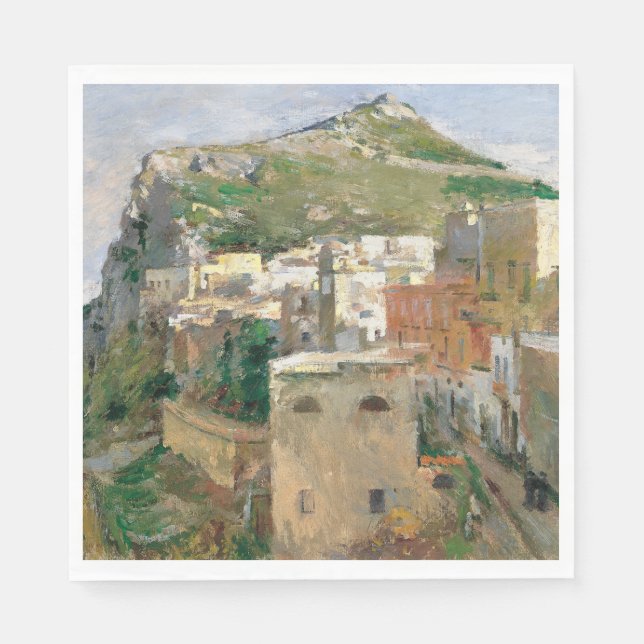 Guardanapo De Papel Capri (por Theodore Robinson) (Frente)