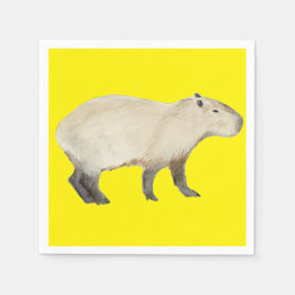 Guardanapo De Papel Capybara