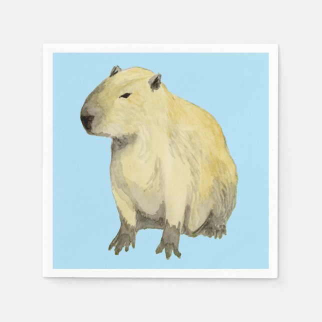 Guardanapo De Papel Capybara (Frente)