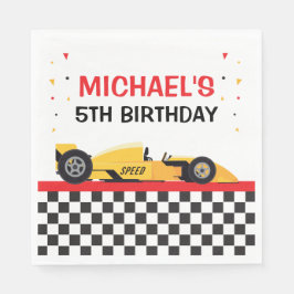 Guardanapo De Papel Car Racing Party