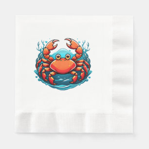 Guardanapo De Papel caranguejo engraçado