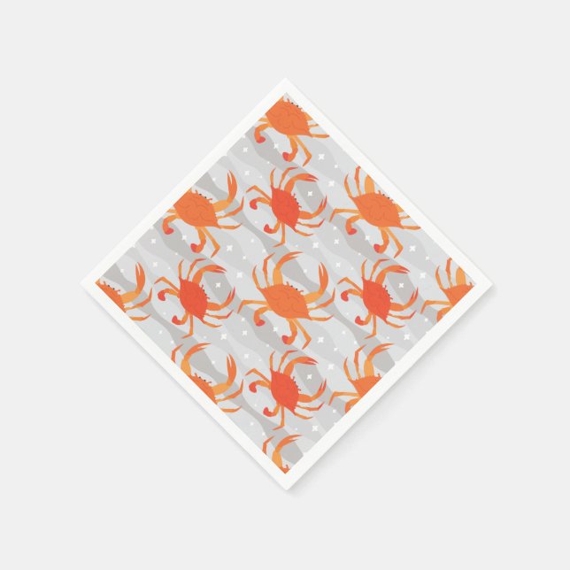 Guardanapo De Papel Caranguejos Steamed (Canto)