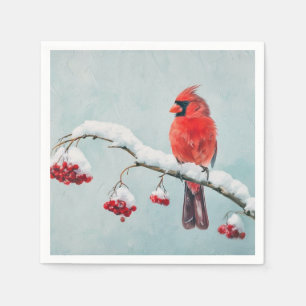 Guardanapo de papel Cardinal Vermelho
