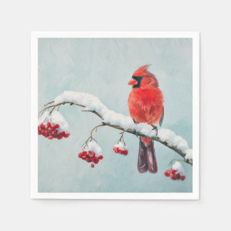 Guardanapo de papel Cardinal Vermelho