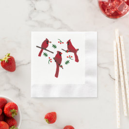 Guardanapo De Papel Cardinhos Papel Napkin