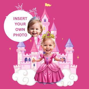 Guardanapo De Papel Caricatura do Partido Princesa Rosa Magnética