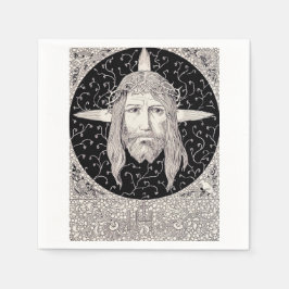 Guardanapo De Papel Caro Santo de Jesus Cristo