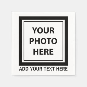 Guardanapo De Papel Carregar Foto de Imagem e Adicionar Texto - Person