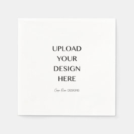 Guardanapo De Papel Carregue seu próprio Design