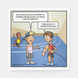 Guardanapo De Papel Carro Buffer Massage Partido Funny Napkins