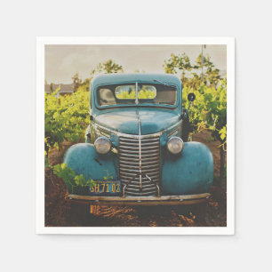 GUARDANAPO DE PAPEL CARRO VINTAGE NAPKINS WEDDING
