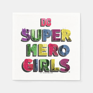 Guardanapo De Papel Carta de Cidade de Super Heróis DC
