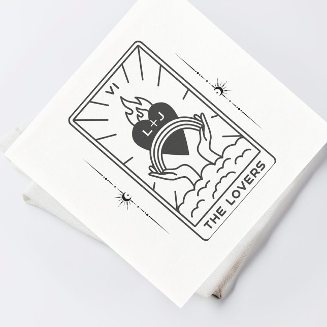 Guardanapo De Papel Cartas de Tarot | Chá de Noiva | Casamento | Tarot (Criador carregado)