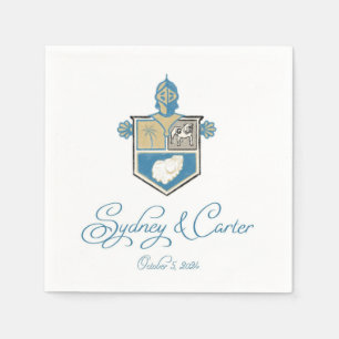Guardanapo De Papel Carter Sydney Wedding Napkin