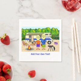 Guardanapo De Papel Cartoon RV