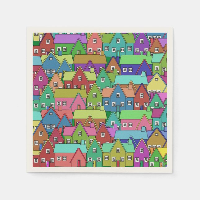 Guardanapo De Papel Casa 001 (Frente)