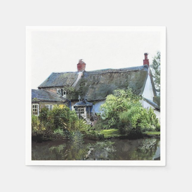 GUARDANAPO DE PAPEL CASA DE CAMPO DA VELHA INGLATERRA (Frente)