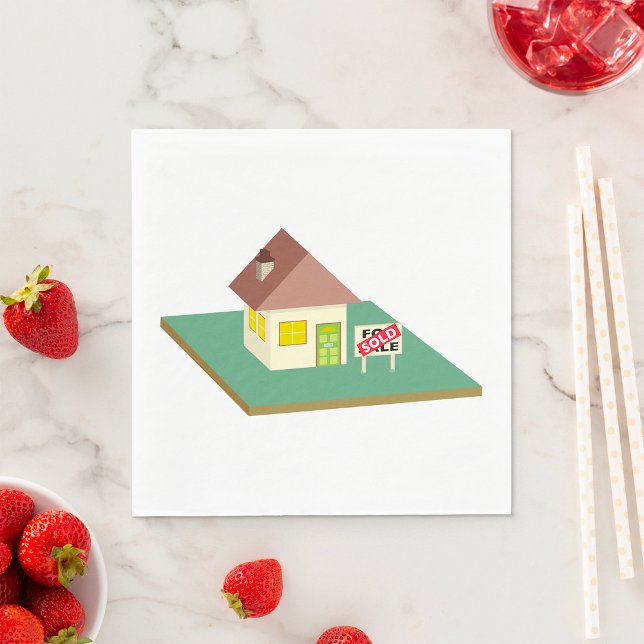 Guardanapo De Papel Casa Vendida (Criador carregado)