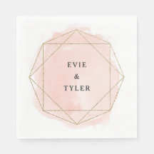 Casais de Aquarela Dourada moderna