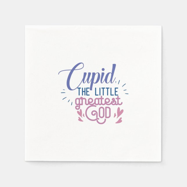 Guardanapo De Papel Casal Deu O Pequeno Grande Deus (Frente)