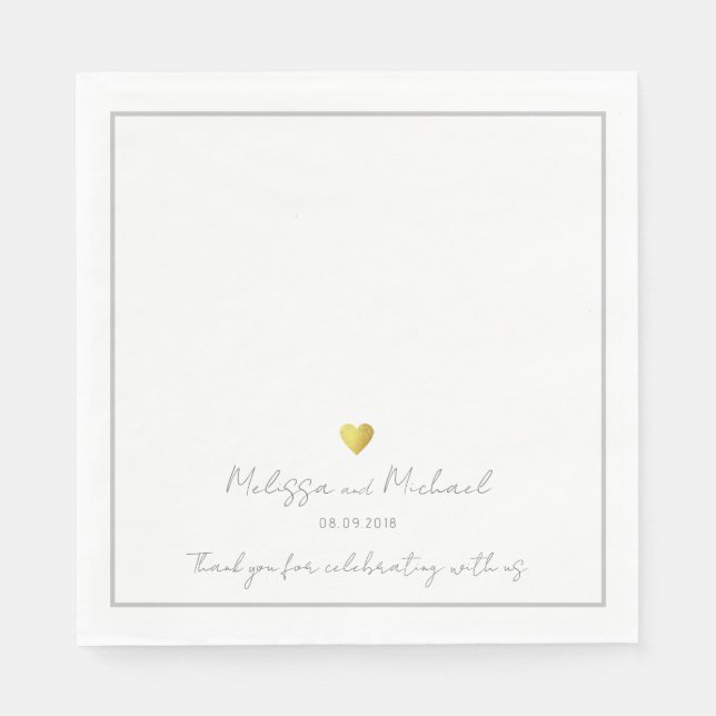 Guardanapo De Papel Casamento (Frente)